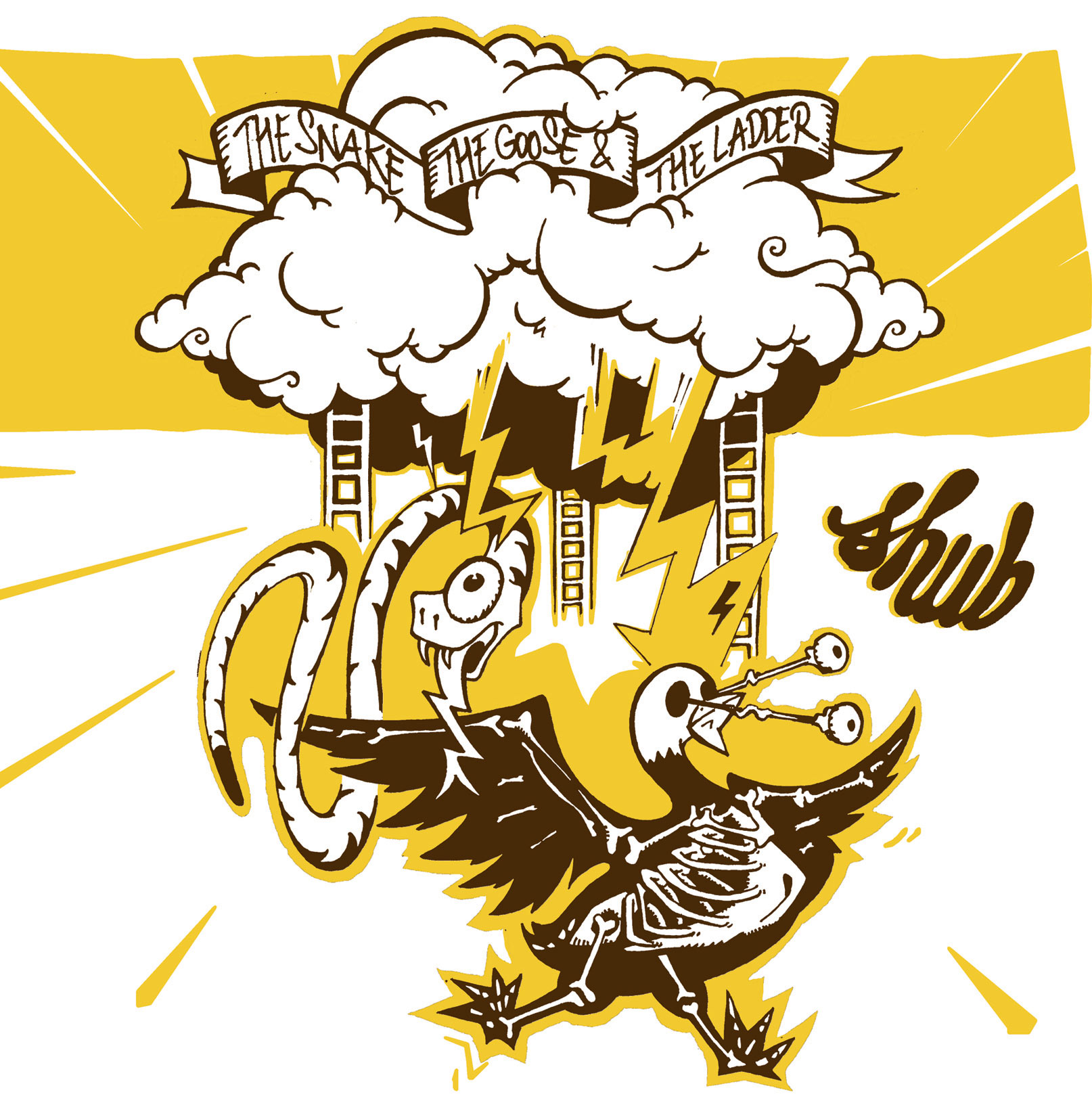 SHUB "The snake, The Goose, The Ladder"LP